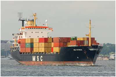Containerschiff MSC Patricia